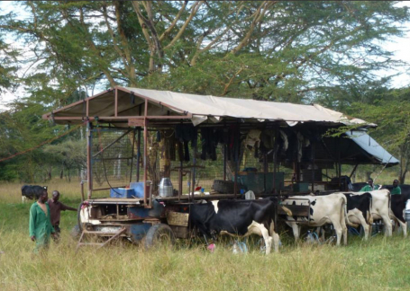 Hamish Grant's Mobile Milking Parlour